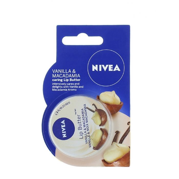 Nivea Balsam De Buze 19 Ml Vanilla Macadamia Importdirect