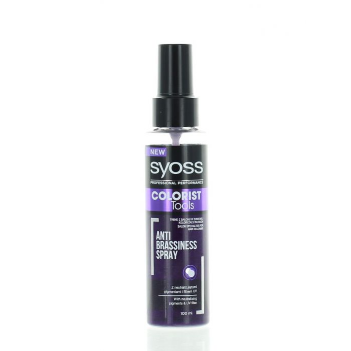 Syoss Spray Neutralizator Pentru Par Blond Gri 100 Ml Colorist Tools Importdirect