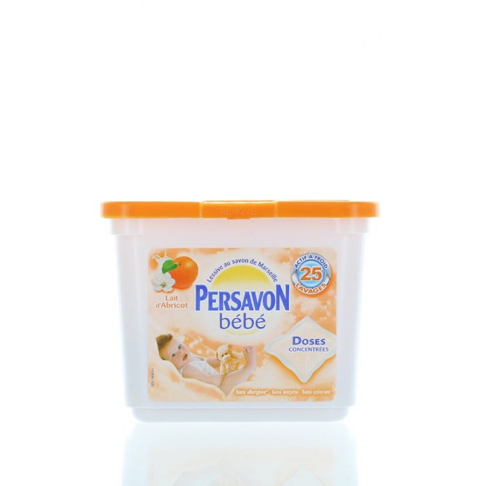 Persavon Bebe Detergent Capsule 25 buc Apricot - ImportDirect