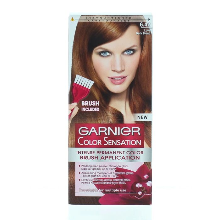Garnier Vopsea de par Color Sensation 6.42 Love Dark Blond ImportDirect