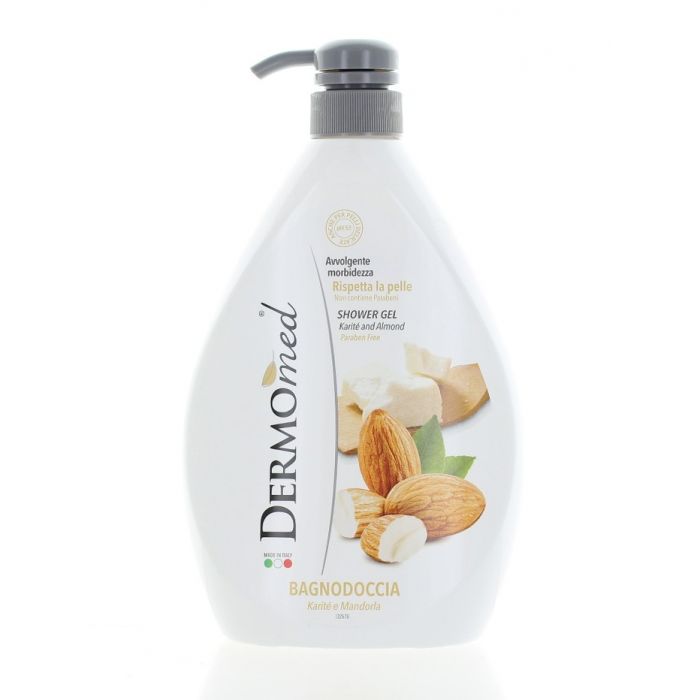 Dermomed Gel De Dus Cu Pompa 1l Almond Importdirect