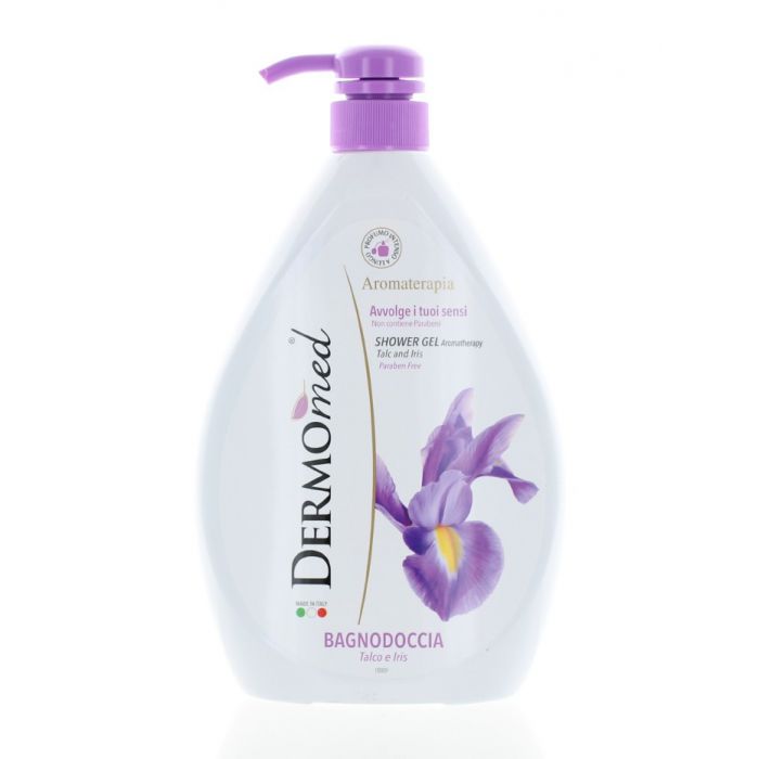 Dermomed Gel De Dus Cu Pompa 1l Talco E Iris Importdirect