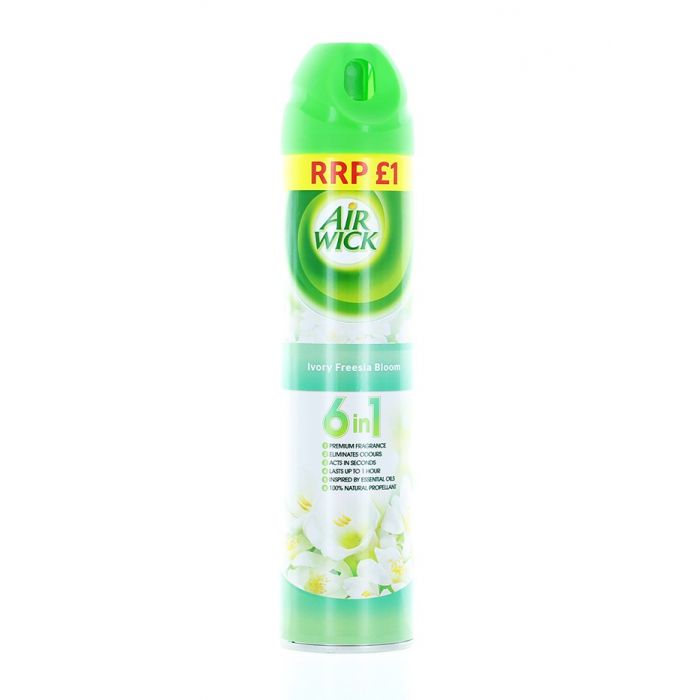Airwick Spray Odorizant Camera 240 Ml Ivory Freesia Blomm 6in1