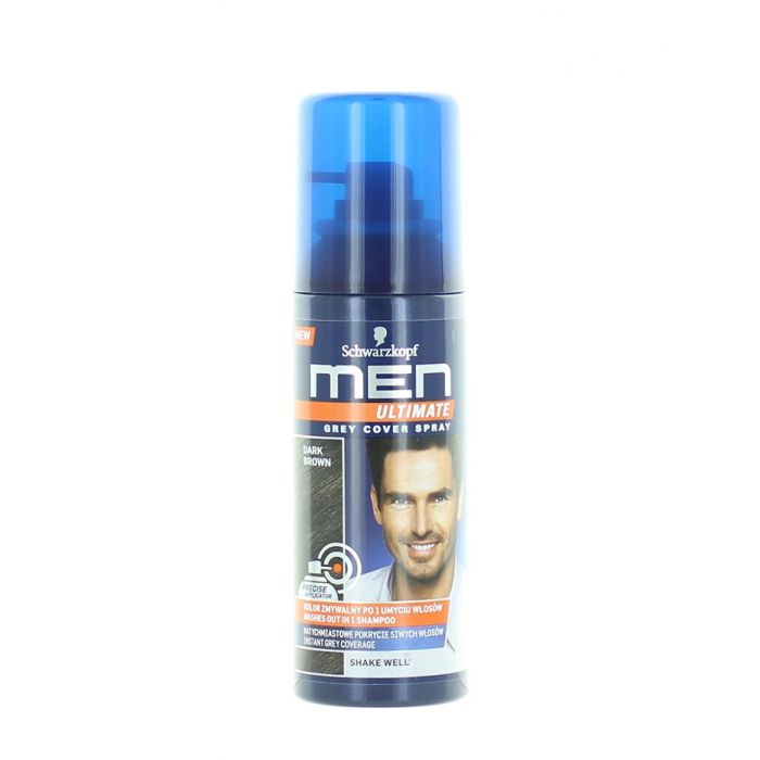 Schwarzkopf Men Spray Colorant Pentru Par 120 Ml Dark Brown Importdirect