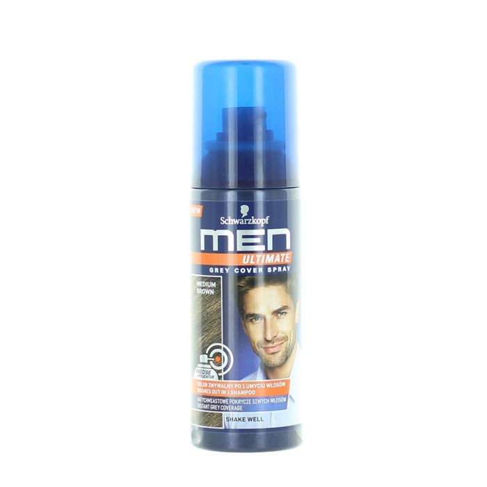 Schwarzkopf Men Spray Colorant Pentru Par 120 Ml Medium Brown
