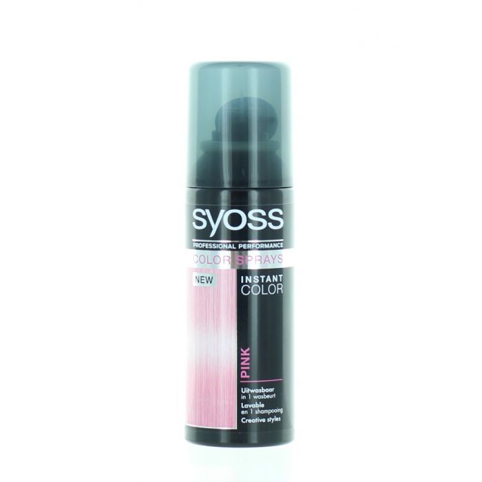Syoss Spray Colorant Pentru Par 120 Ml Pink Importdirect