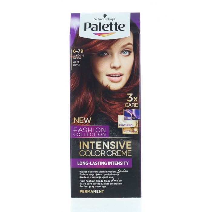 Palette Vopsea De Par Intensive Color Creme 6 79 Violet Copper