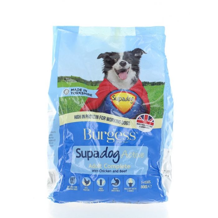 Burgess Hrana Uscata Pentru Caini 800 G Supadog Importdirect