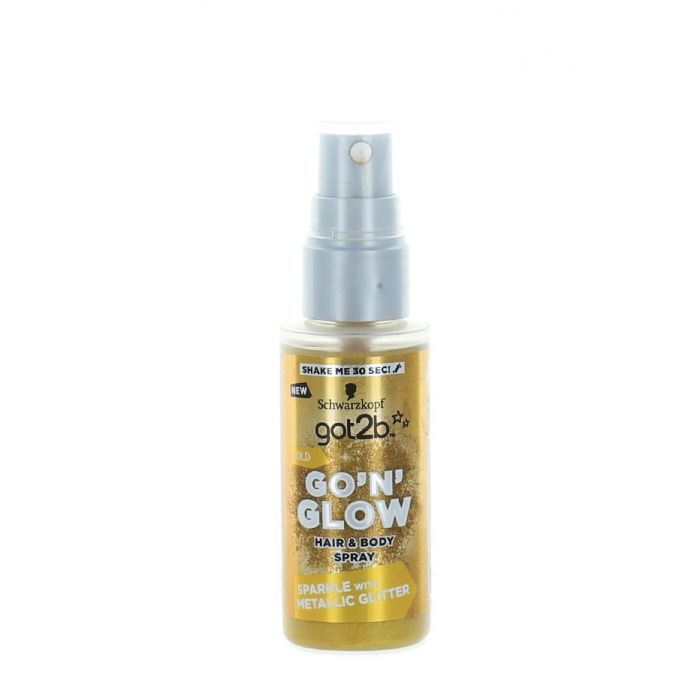 Got2b Spray Cu Sclipici Pentru Par Si Corp 50 Ml Gold Importdirect