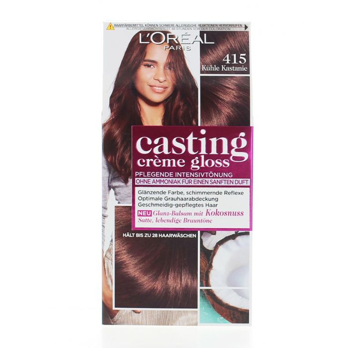 L Oreal Vopsea De Par Casting Creme Gloss 415 Kuhle Kastanie Cool Chestnut Importdirect