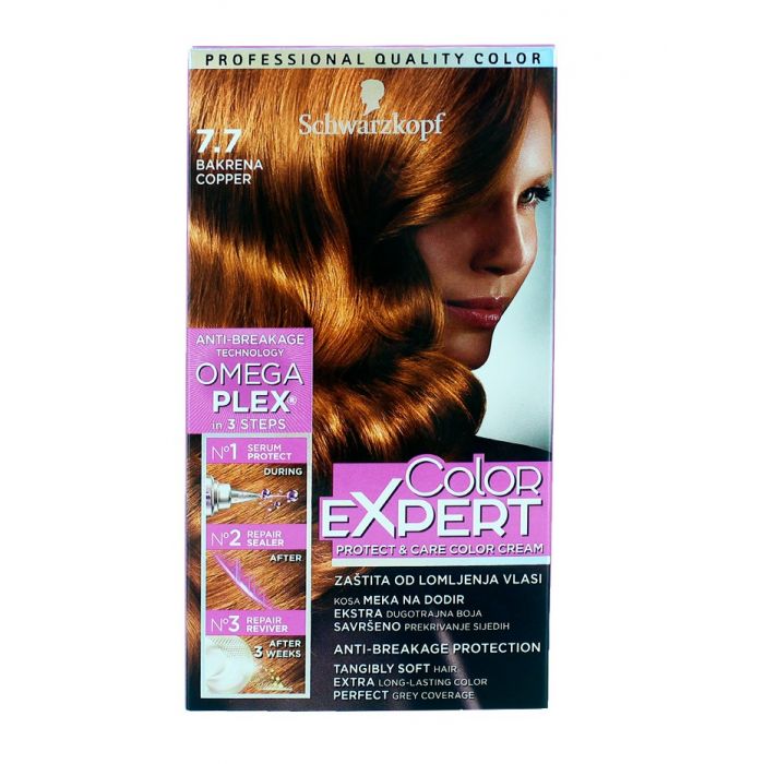 Schwarzkopf Vopsea De Par Color Expert Nr 7 7 Copper Importdirect