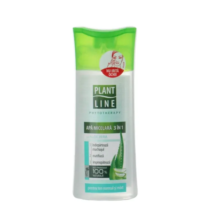 Plant Line Apa micelara 3in1 100 ml Aloe Vera - ImportDirect