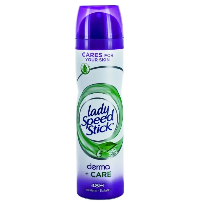 Lady Speed Stick Spray deodorant femei 150 ml Derma+Care Aloe Vera -  ImportDirect