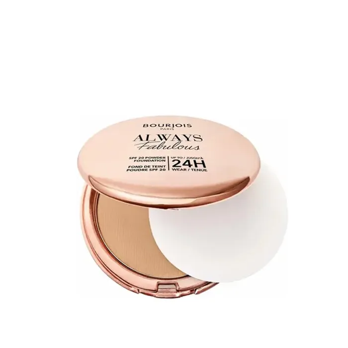 Bourjois Always Fabulous Puder Foundation – Leicht Wie Eine Zweite Haut, Matt & Langanhaltend Bis 24h