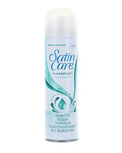 Gillette Gel de ras pentru femei 200 ml Satin Care Pure & Delicate