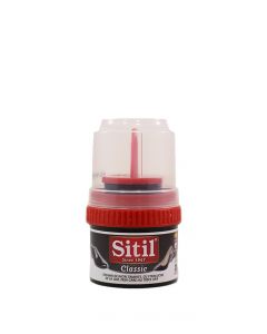 Sitil Crema de pantofi cu burete 60 ml Negru