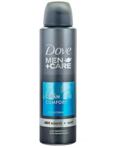 Dove Men+Care Spray Deodorant 150 ml Clean Comfort
