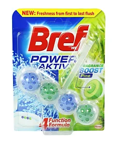 Bref Odorizant WC cu bile 50g Power Aktiv Pine