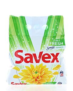 Savex Detergent automat 2 kg 20 spalari 2in1 Fresh