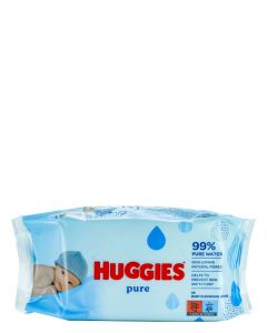 Huggies Servetele umede 56 buc Pure