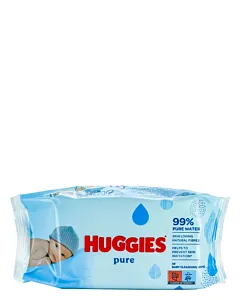 Huggies Servetele umede 56 buc Pure