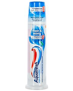 Aquafresh Pasta de dinti cu pompa 100 ml Fresh & Minty