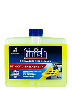 Finish Solutie curatat masina de spalat vase 250 ml Lemon