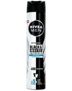 Nivea Spray deodorant barbati 200 ml Invisible B&W Fresh