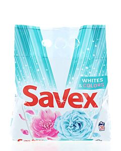 Savex detergent automat 2 kg 20 spalari White&Color
