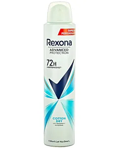 Rexona Spray deodorant femei 200 ml Cotton Dry