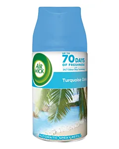 0009222  AIRWICK REZERVA ODORIZANT CAMERA 250 ML TURQUOISE OASIS