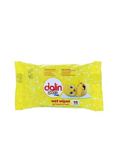 Dalin Servetele umede 15 buc Soft & Clean