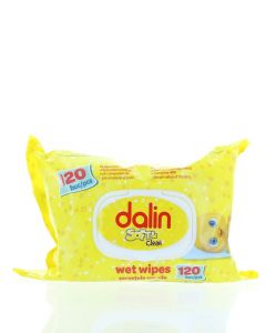 Dalin Servetele umede 120 buc Soft & Clean