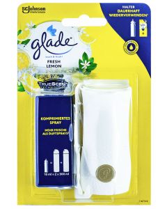 Glade Aparat odorizant Touch&Fresh+rezerva 10 ml Fresh Lemon
