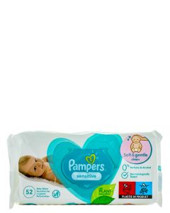Pampers Servetele umede 52 buc Sensitive