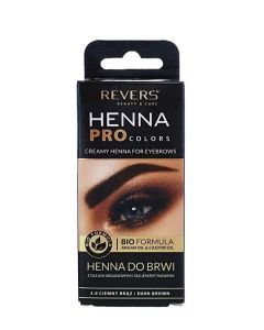 Revers Henna pentru sprancene 15 ml Dark Brown