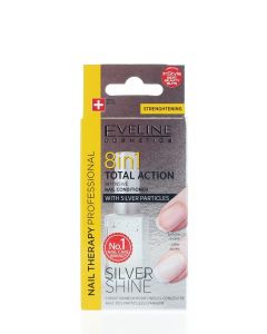 Eveline Tratament Unghii 12 ml Silver Shine 8 in1