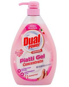 Dual Power detergent pentru vase cu pompa 1000 ml Delicato Mani