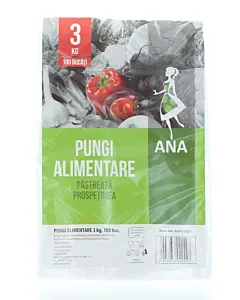 Anna Pungi alimentare 3 kg 100 buc