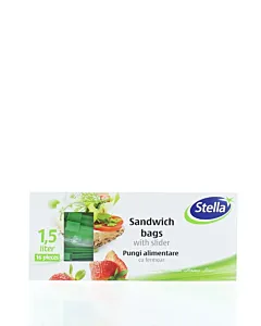 Stella Set de pungi cu fermoar 16 buc 1.5 L