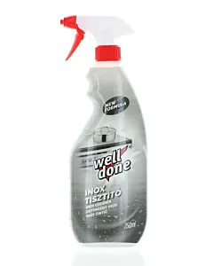 Well Done Solutie pentru suprafete din inox cu pompa 750 ml
