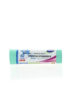 Stella Saci menajeri cu snur 60 L 10 buc Fresh