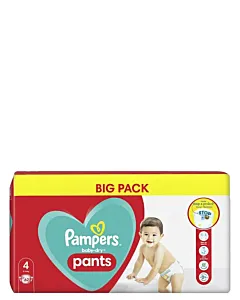 Pampers scutece chilotel nr.4 9-15 kg 62 buc