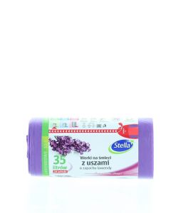 Stella Saci menajeri cu urechi 35 L 24 buc Miros Lavanda
