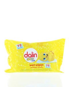 Dalin Servetele umede 72  buc Soft & Clean