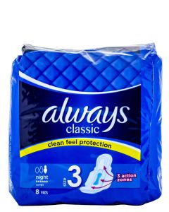 Always Absorbante 8 buc Night Size:3