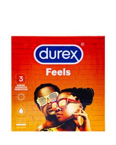 Durex Prezervative 3 buc Feels