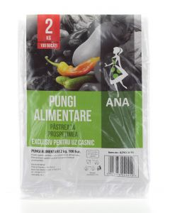 Anna Pungi alimentare 2 kg 100 buc