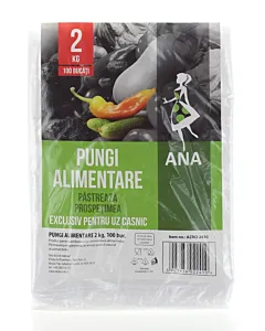 Anna Pungi alimentare 2 kg 100 buc