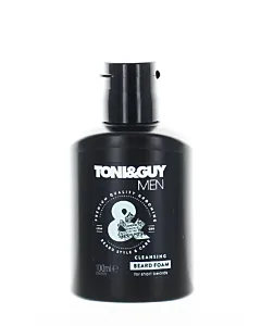 Toni&Guy Men Spuma de curatat pentru fata si barba 100 ml